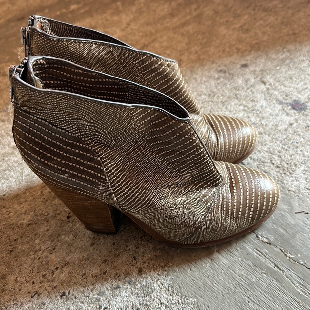 Modern Vintage leather boots